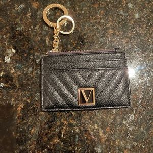 Victoria’s Secret Key Chain Card Holder with Zipper Pocket